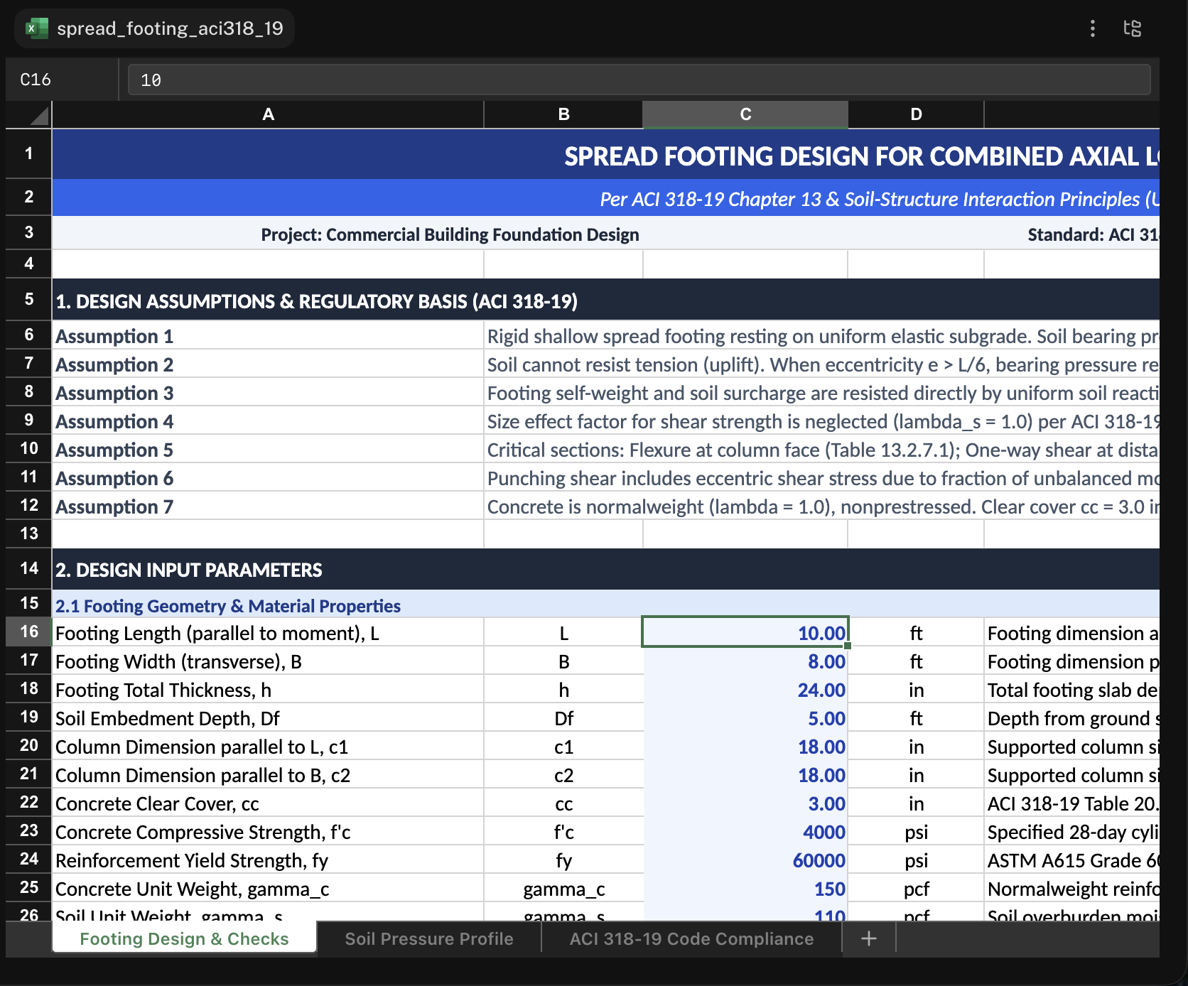 An Excel workbook in the Canvas: the name box and formula bar, the grid, and sheet tabs along the bottom